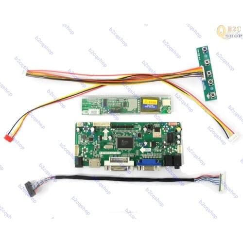 LCD Controller Board Kit inverter kit for 13.3" LP133WX1(TL)(N3) 1280X800 LP133WX1 TLN3 HDMI-compatible+DVI+VGA+Audio