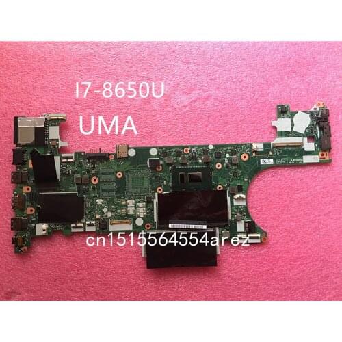 Original laptop Lenovo Thinkpad T480 motherboard mainboard i7 i7-8650U UMA 01yr340 01YU863