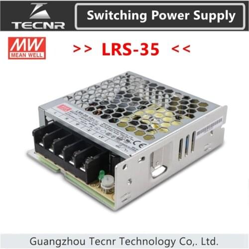 Original Taiwan Meanwell LRS-35 Switching Power Supply MW 5V 12V 15V 24V 36V 48V 35W