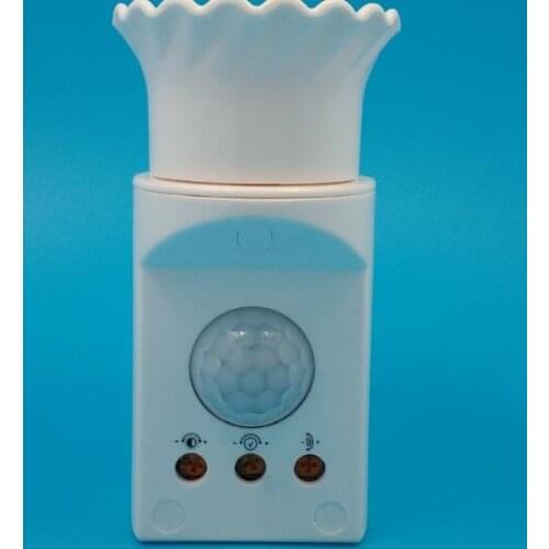 E27 Led Light Base Lamp Holder 170-270V 50/60HZ Automatic Body Motion Infrared IR Sensor Switch E27 Lamp Bulbs Socket US/EU Plug