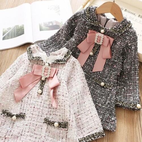 Girls Dress Long Sleeve Prinsessenjurken Meisjes Autumn 3 Years Old Baby Clothing