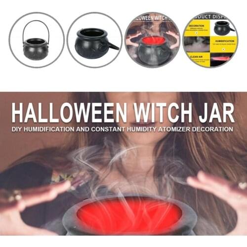 Eye-catching Portable Wear-resistant Plastic Cauldron Decor for Party