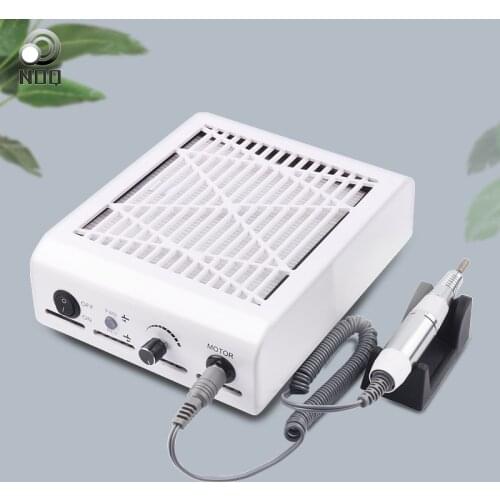 NOQ 45W Nail Dust Suction Dust Collector Fan Vacuum Cleaner Manicure Machine Nail Art Tools Salon Equipment