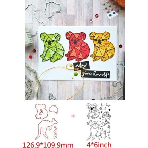 2020 Hot Coalas Hugs Metal Cutting Dies&Coordinating Stamps For Scrapbooking Craft Die Cut Card Making Embossing Stencil