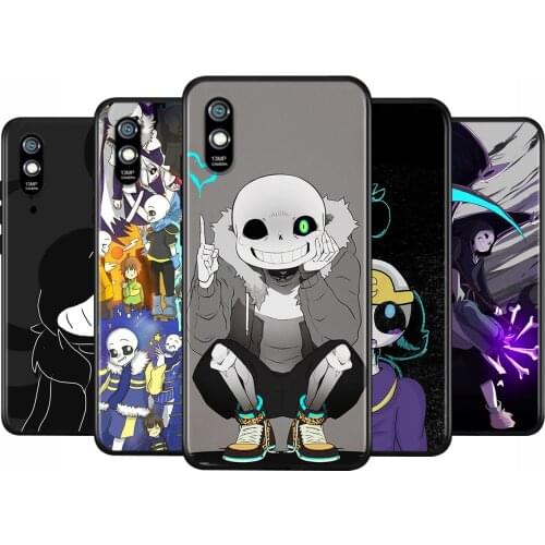 Silicone Cover Undertale Sans Anime For Xiaomi Redmi 10X 9 9T 9C 8 7 6 Pro 9AT 9A 8A 7A 6A S2 GO 5 5A 4X Plus Phone Case Shell