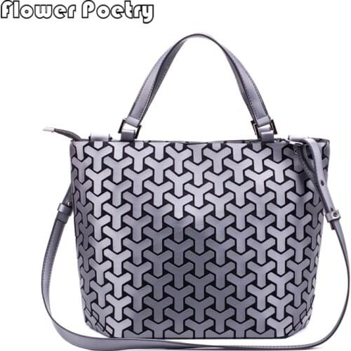 Matte Women Handbag Large Capacity Female Shoulder Bag Geometric Fashion Leather Designer Ladies Crossbody Bags Bolsas Sac 2021