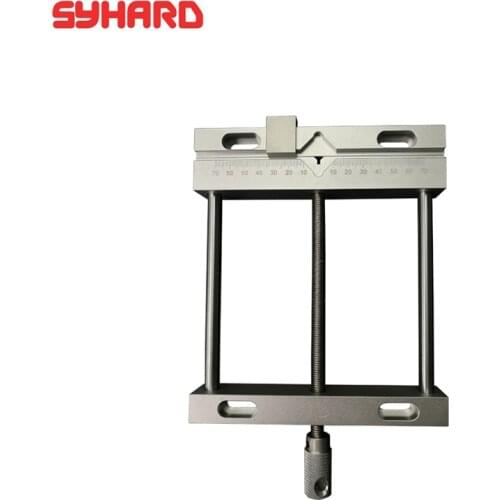 Parallel-jaw Vise Aluminium Alloy Flat Tongs Vice For CNC Engraving Milling Machine Bench Drill Vise Fixture