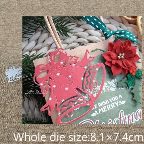 XLDesign Craft Metal Cutting Die cut dies Christmas bell decoration scrapbook Album Paper Card Craft Embossing die cuts