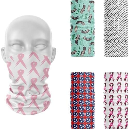 New Style Mini Pattern Women Headscarf Cycling Headband Wrist Band Outdoor Tube Face Head Wrap Cover Bandana Summer Neck Gaiter