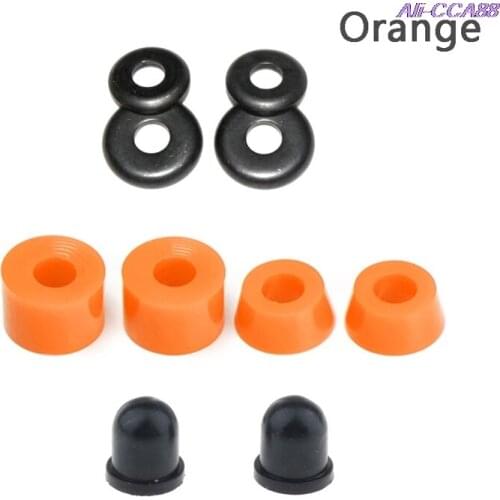 1 Set Skateboard Truck Rebuild Kit Bushings Washers Pivot Cups Shock Absorber