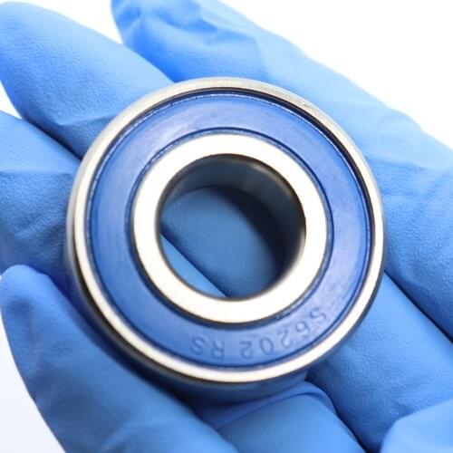10PCS S6202RS Bearing 15*35*11 mm ABEC-3 440C Stainless Steel S 6202RS Ball Bearings 6202 Stainless Steel Ball Bearing