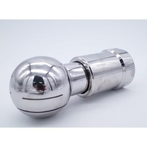 3/8" Female Thread 304 Stainless Steel Sanitary Thread Rotary Spray Ball Tank Cleaning Ball