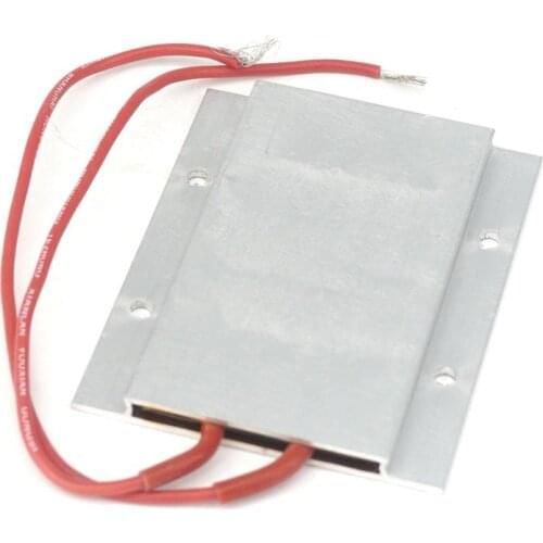 77*62*6mm 220V 30W ~180W 250℃ Thermostat Insulation Aluminum PTC Heater Plate Element