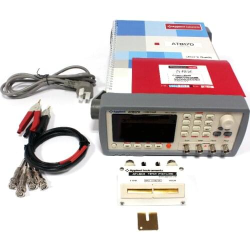 AT817D Digital LCR Meter High Precision 50 Hz -100K Hz 10 Points L C R Z D Q