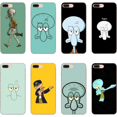 Squidward Dab phone case For Samsung Galaxy M30 A70 A60 A50 A40 A30 A10 A9s A8 A6s J8 J4 J6 Prime Plus 2018