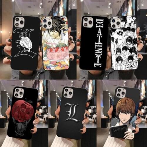Anime Manga Death Note Ryuk Phone Case for iphone 12 pro max mini 11 pro XS MAX 8 7 6 6S Plus X 5S SE 2020 XR case