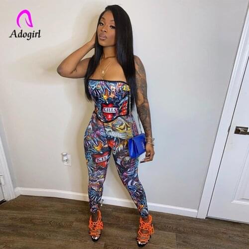 Fitness Women 2 Piece Set Off Shoulder Crop Tank Top + High Waist Skinny Leggings 2021 Summer New Streetwear Workout Activewear