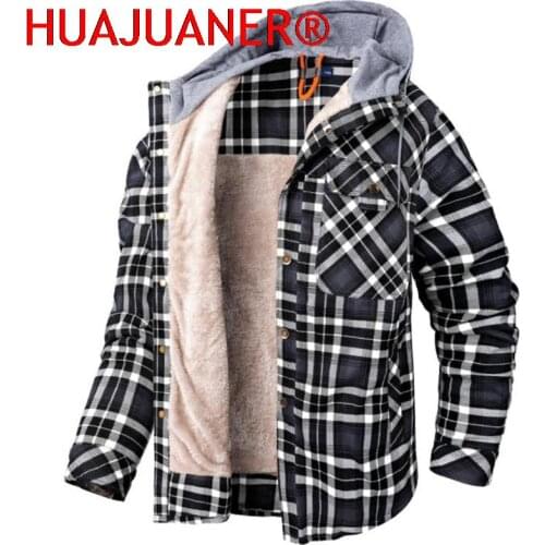 HUAJUANER Men's Warm Shirts