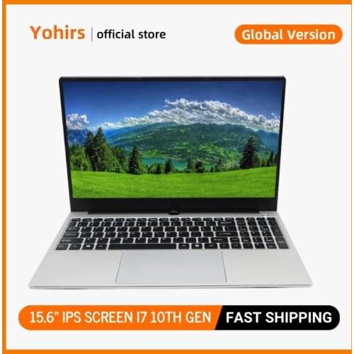 Yohirs Nvidia MX150 Game Laptops 8th Gen Intel Core i7 8550U i5 8250U 15.6 Inches DDR4 32GB HDMI Display 4K Gaming Computers