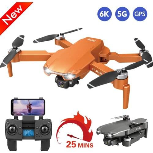JINHENG New GPS Drone 4K Camera Dual HD Professional Aerial Photography Brushless Motor Foldable RC Quadcopter Distance1200M