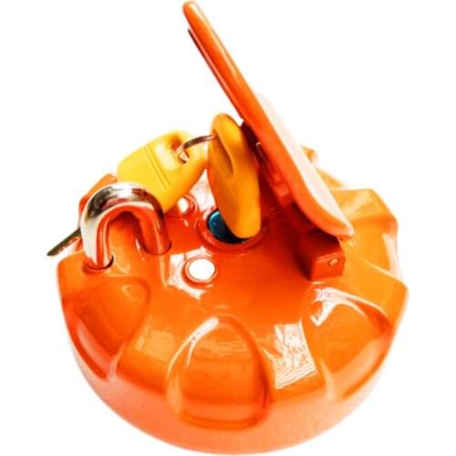 220-5 Diesel tank cover Anti-theft fuel tank cap Double anti-theft lock excavator accessories