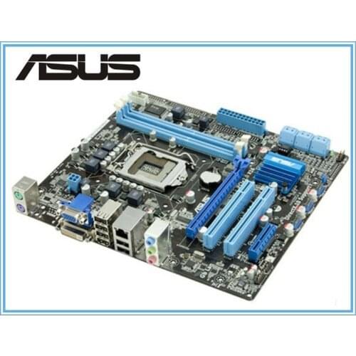 Original for ASUS motherboard P7H55-M PLUS LGA 1156 DDR3 8GB support I3 I5 I7 H55 Desktop motherboard Free shipping