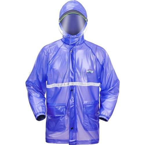 Plastic Raincoat Waterproof Transparent Hiking Womens Coats Fashion Motorcycle Camping Imperneable Veste Pluie Rain Gear BE50rc