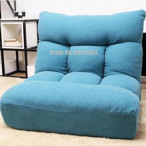 Japanese-style tatami sofa single foldable floor small apartment bedroom living room light luxury single lazy seat