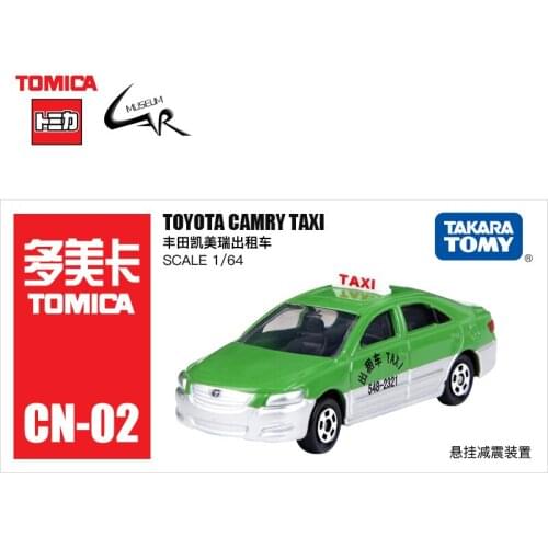TAKATA TOMY Diecast Alloy Car Model Boy Toys CN-02 TOYOTA Camry Taxi