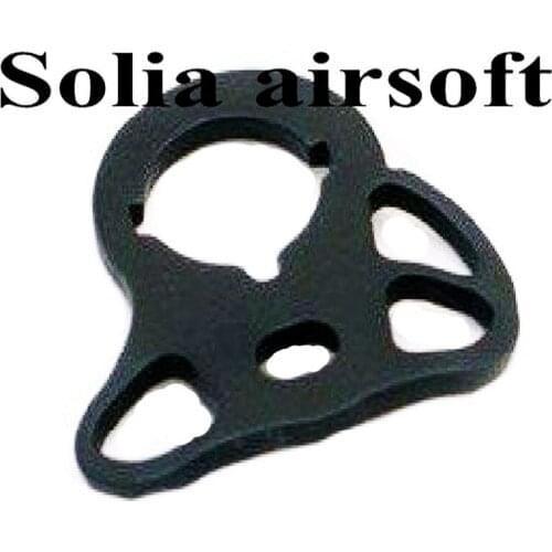 Tactical Steel CQB Rear Sling Plate Rifle Scope Mount For AEG