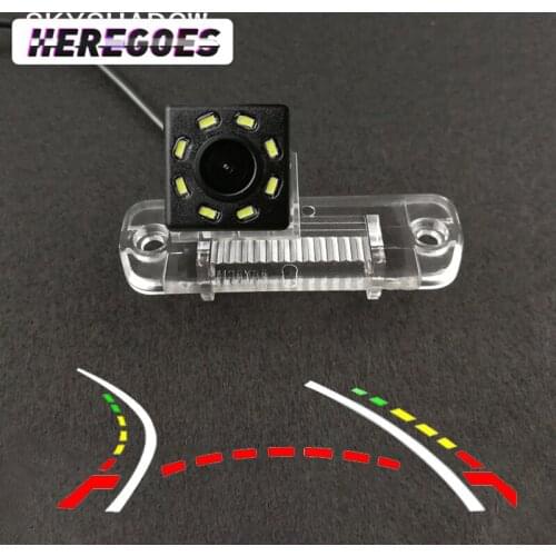 Fisheye 12 led dynamic Wireless Car Night Vision Rear Camara For Mercedes Benz R Class R350 R500 ML350 W203 W211 B200 A160 W219