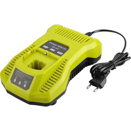 P117 Charger for 3A 12V 14.4V 18V NI-CD NI-MH Li-ion Battery for Ryobi P102 P107 P108 BPL1820 P102 with USB 5V input 110-240V