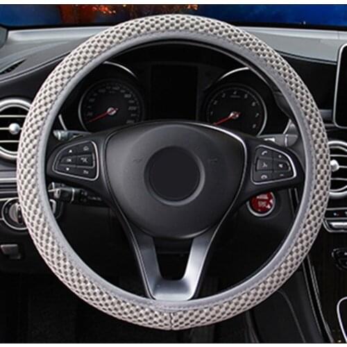1 Pc Steering Wheel Cover 14-15 Inch Vehicle Auto Breathable Car Elastic