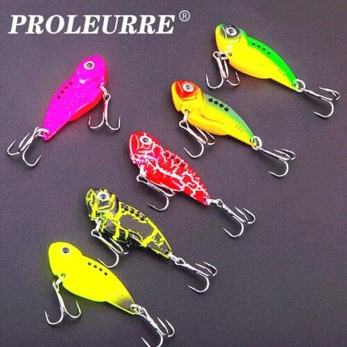 1Pcs Metal Vib Fishing Lure Jig Saltwater Lures 7g 10g 14g Waist Reinforce Jigging Lure Bass Trout Isca Artificial Pesca