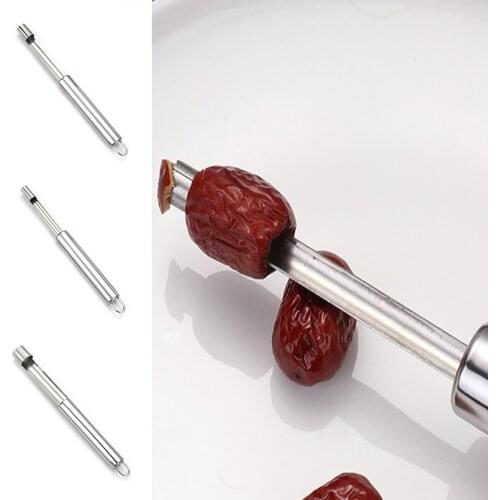 1PCS Stainless Steel Apple Corer Fruit Seed Core Remover Pear Apple Seeder Slicer Knife Kitchen Gadgets Vegetable Tools