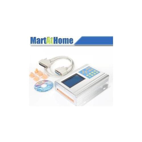 Free Shipping CNC Intelligent 3-Axis TB6600 Stepper Motor Driver Input 12 - 48V, Output 5A with LCD Display & Remote Handle @CF