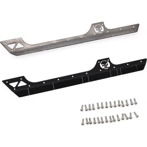 2pcs Wrangler side skirt surround for SCX10 90046 90047 simulation climbing car 313 wheelbase