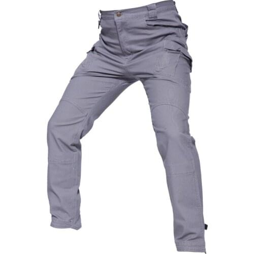 IX9 City Tactical Cargo Pants Men Combat SWAT Army Military Pants Cotton Many Pockets Stretch Flexible Man Casual Trousers XXXL