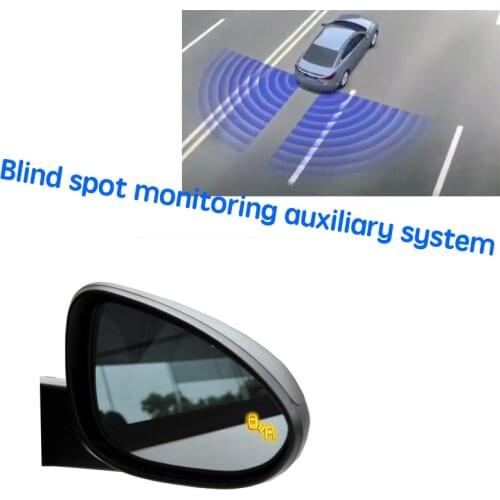 Car BSD BSM BSA Blind Area Spot Warning Drive Mirror Rear Radar Detection System For Chevrolet Aveo T300 2011~2020