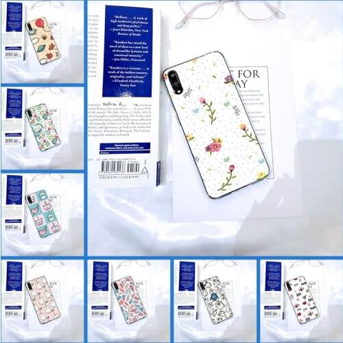 Pretty Flower Cute Cat Heart Unicorn Phone Case For Huawei Y9 Y7 Y6 Pro Prime 2019 Silicone Back Cover For Huawei Y7 Y6 Y5 2019