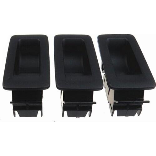 3pcs 1F0959527 Black Glass Window Switch Lifter Housing Mounting Frames For VW Golf Passat B6 CC MK5 MK6 Tiguan 1F0 959 527