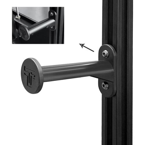 3D Printer Parts fixed filament rack holder consumables support material rack L type clip Wire Frame Holder for PLA/ABS filament