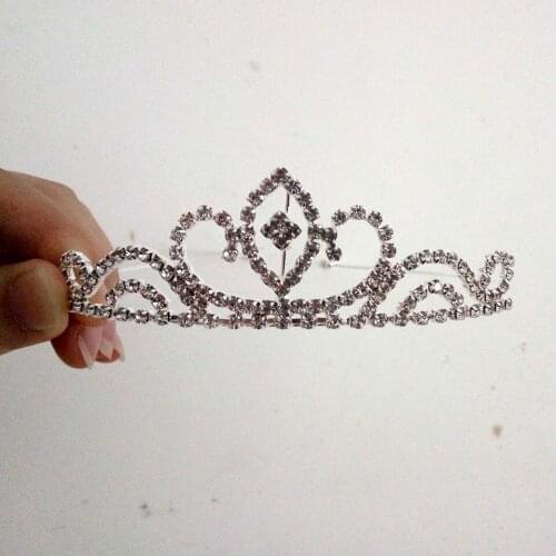 Baby Girl Head band Princess Crown Headband Crystal Diamond Tiara Headbands for Women Girls Hair Accessories