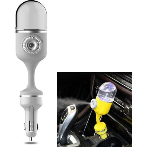 Diffuser Humidifier Mini Car Aroma essential oil Diffuser Humidifier Aromatherapy Portable cool mist Purifier For Car