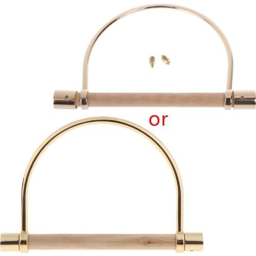 Elegant DIY Bag Handle Replacement for Handbag Purse Tote Shoulder Bags Making Accessories F19B