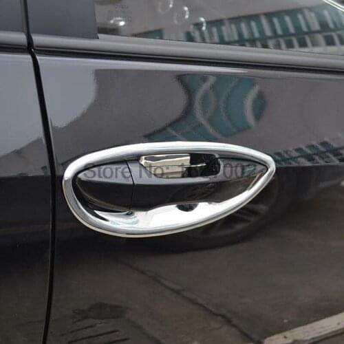 For Toyota Levin 2014 ABS Chrome Door Handle Bowl Cover Frame Car Accessories