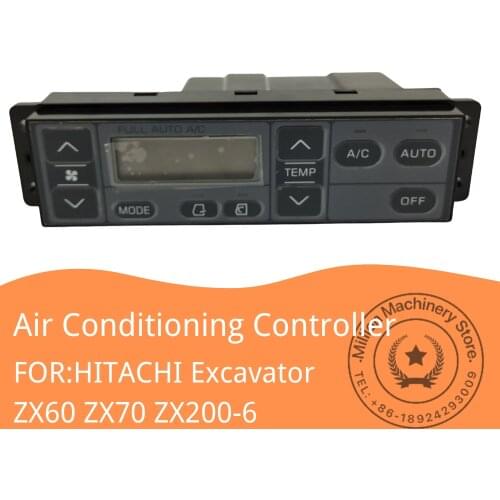 Suitable for Excavator Hitachi ZX60 /70 ZX200/6 air conditioning panel switch controller excavator zx200-6 AC machine accessor