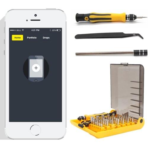 Screwdriver Sets 45-in-1 Screwdriver Multi-function Suit Mobile Phone Repair Home Kit Tools