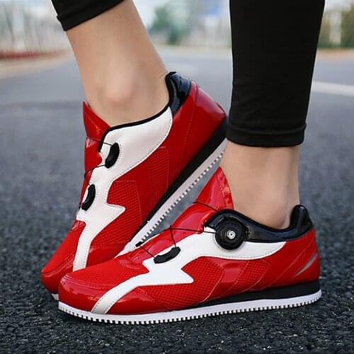 New Lock-free Cycling Shoes Spring Summer Men and Women Road Bike Power-assisted Shoes Breathable Mountain Biking Sports Shoes