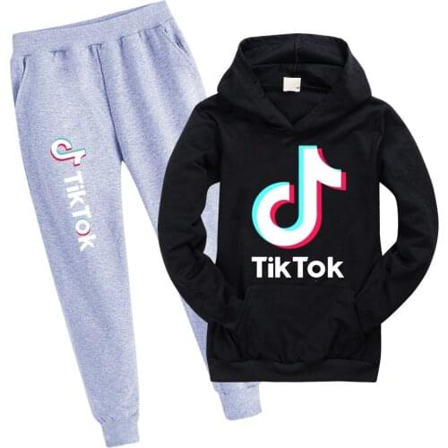 Boys Clothing suit Cotton Girls Boys Spring Autumn Clothes Toddler Sets Children Letter Printing Hoodie+Pants 2pcs Outfit 3-16Y